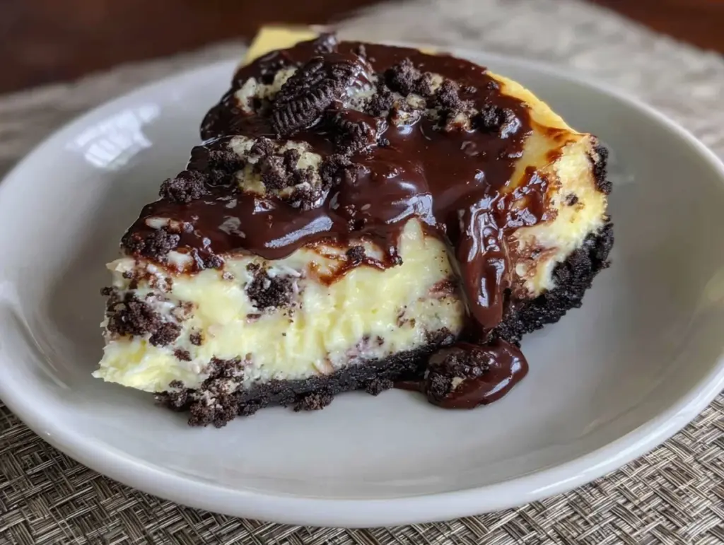 no-bake Oreo cheesecake - featured image