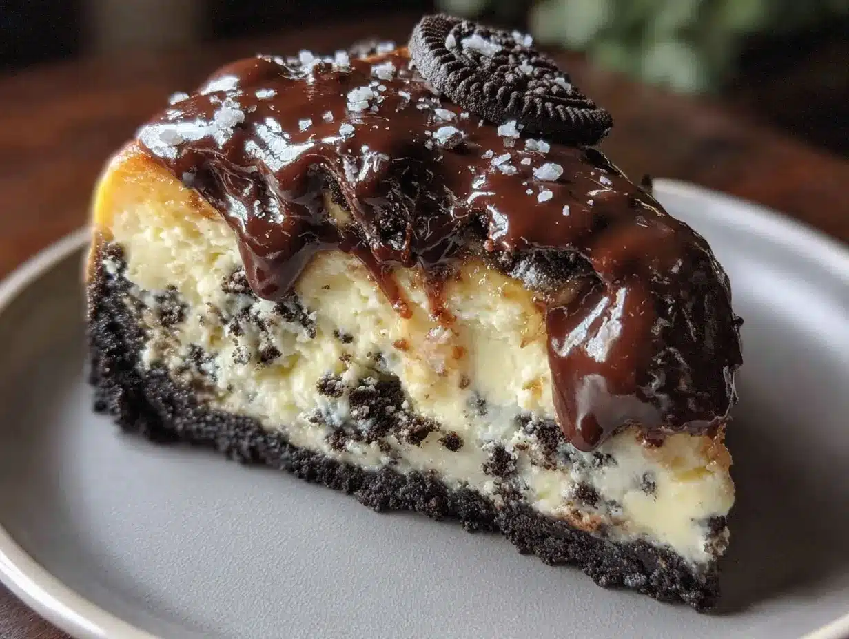 no-bake Oreo cheesecake preparation steps