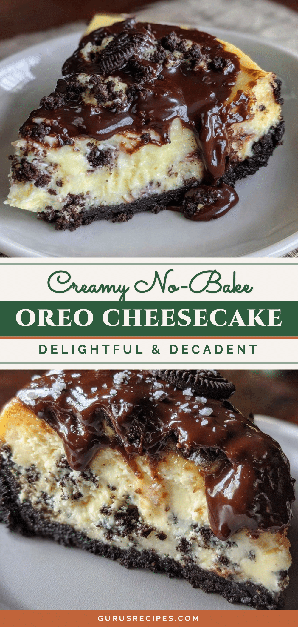 no-bake Oreo cheesecake recipe