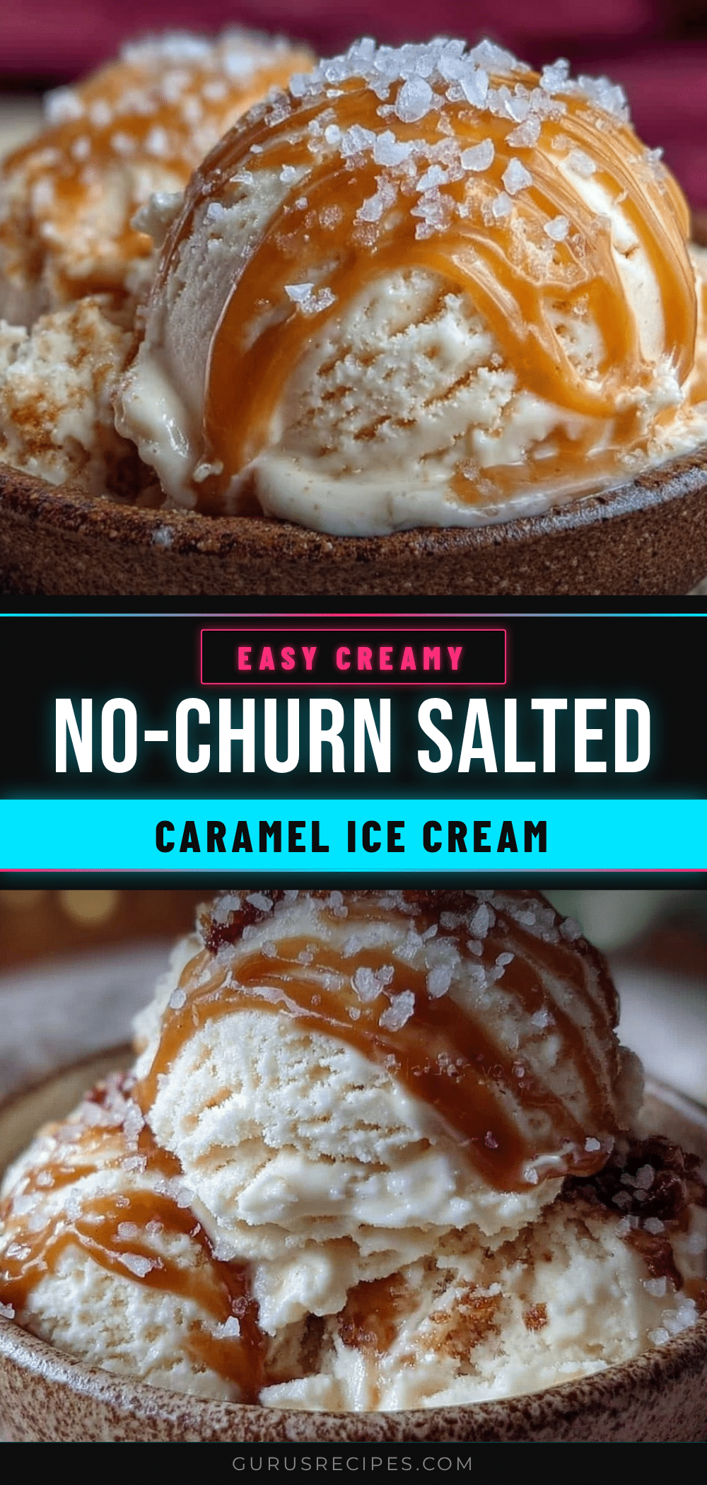 no churn salted caramel ice cream recipe