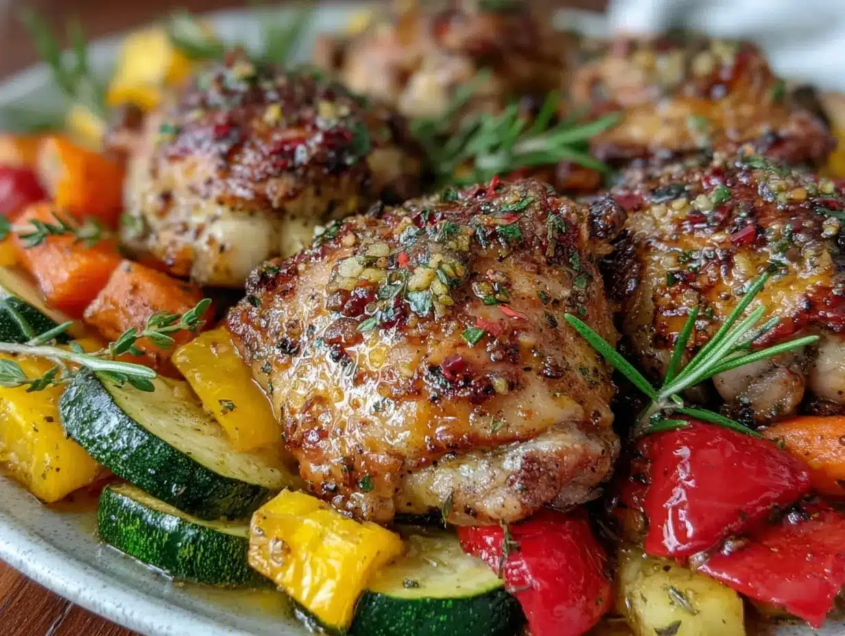 one-pan garlic butter chicken preparation steps