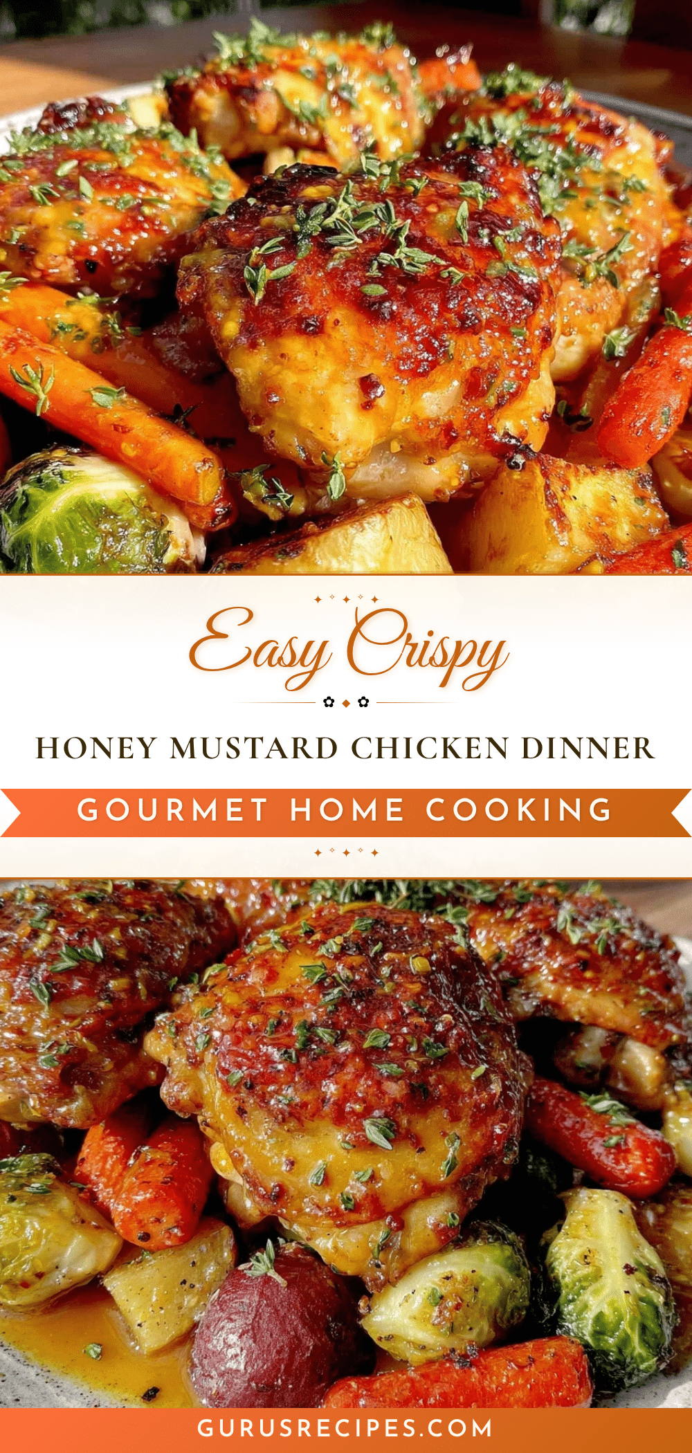 one-pan honey mustard chicken recipe