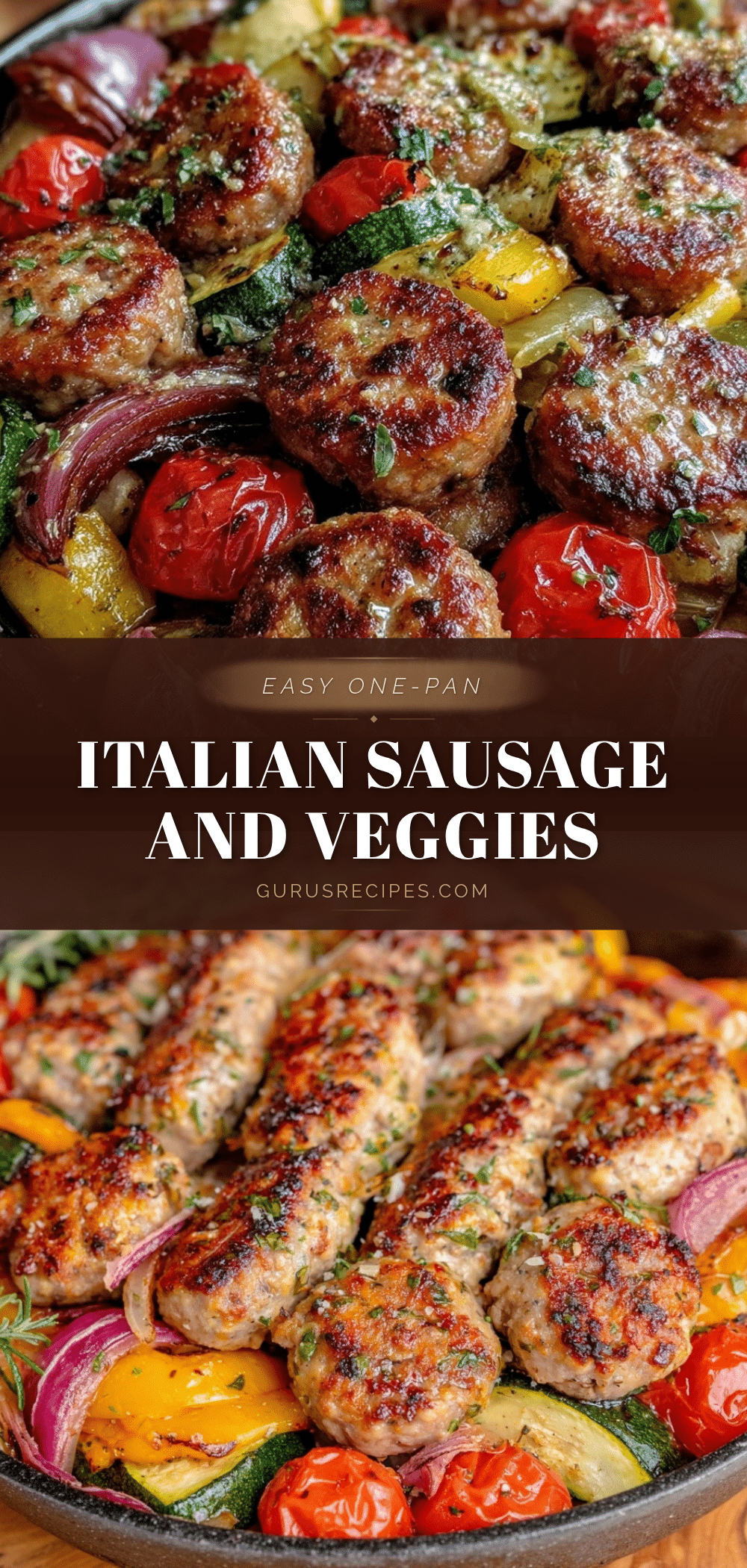 one-pan sausage and veggies recipe