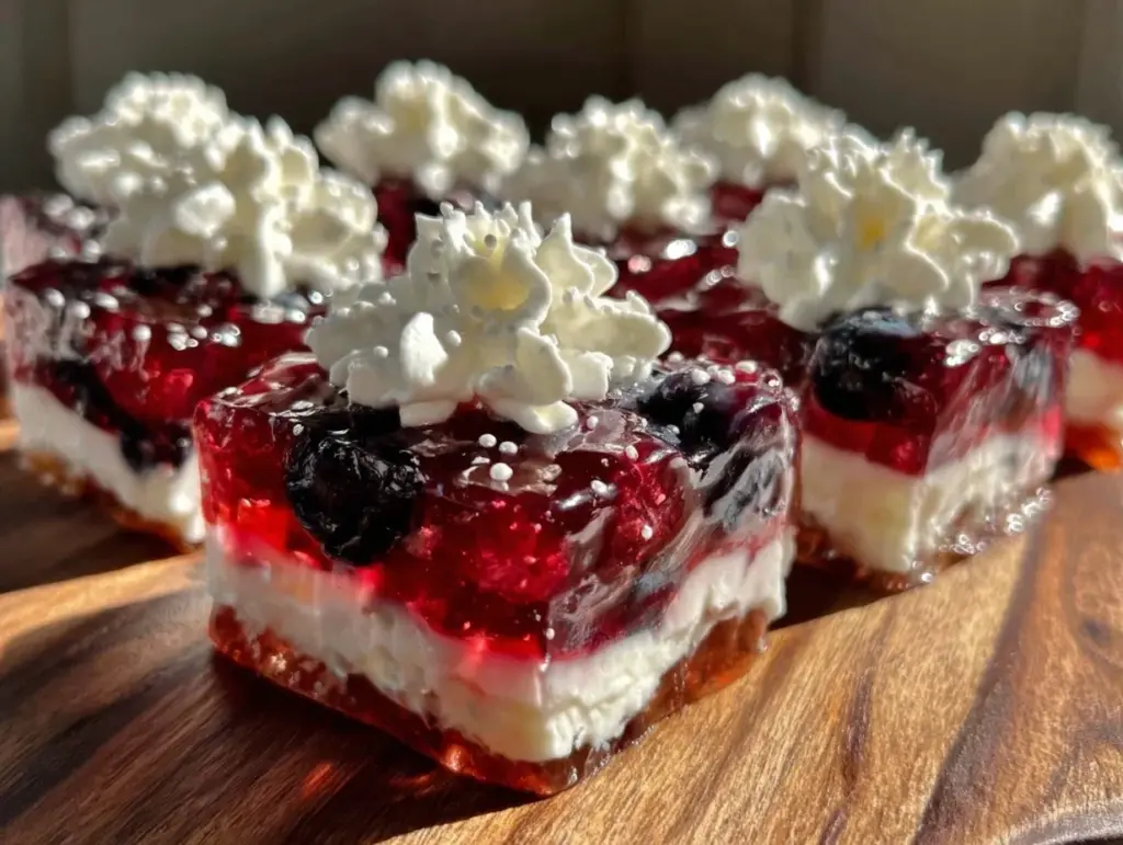 patriotic jello shots - featured image