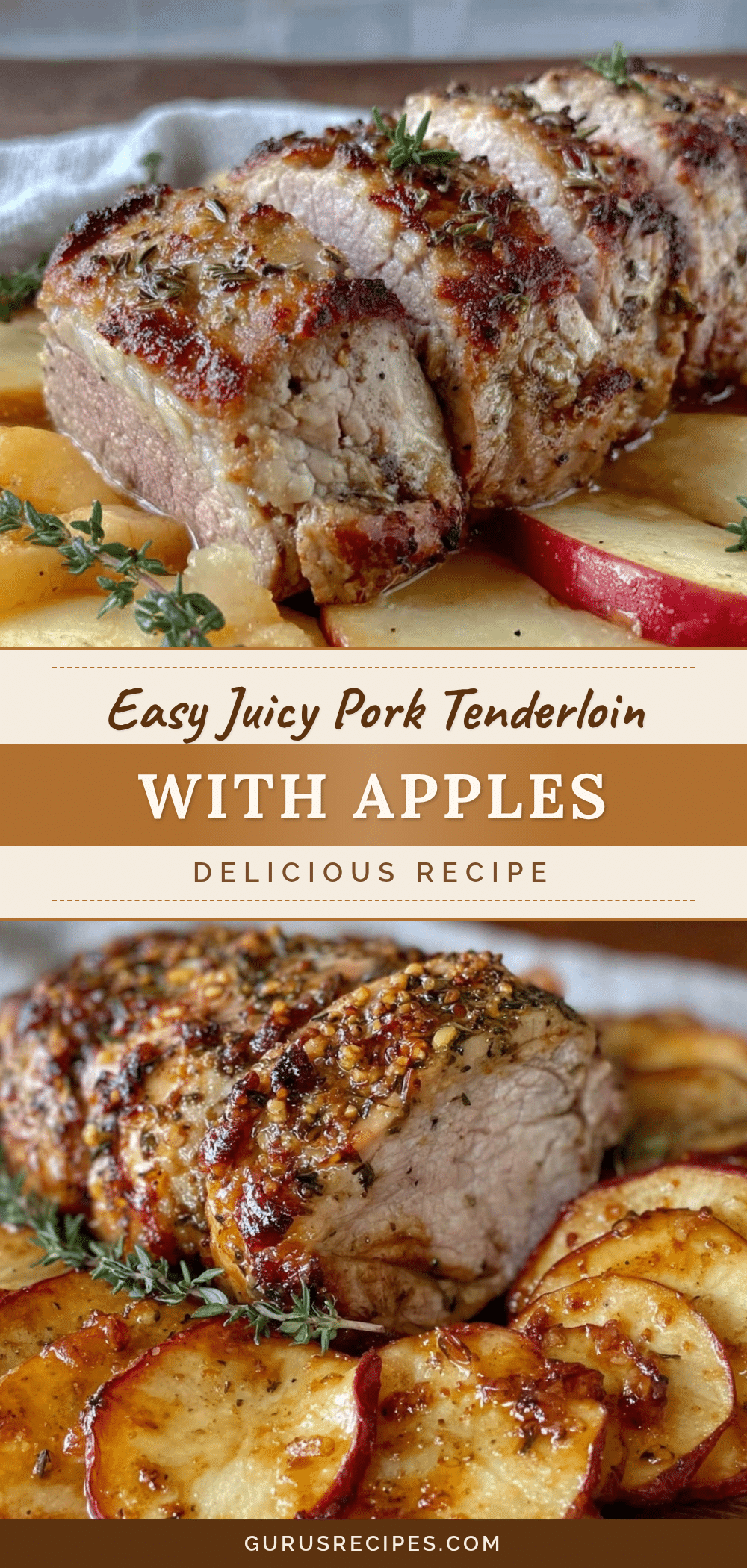 pork tenderloin with apples recipe