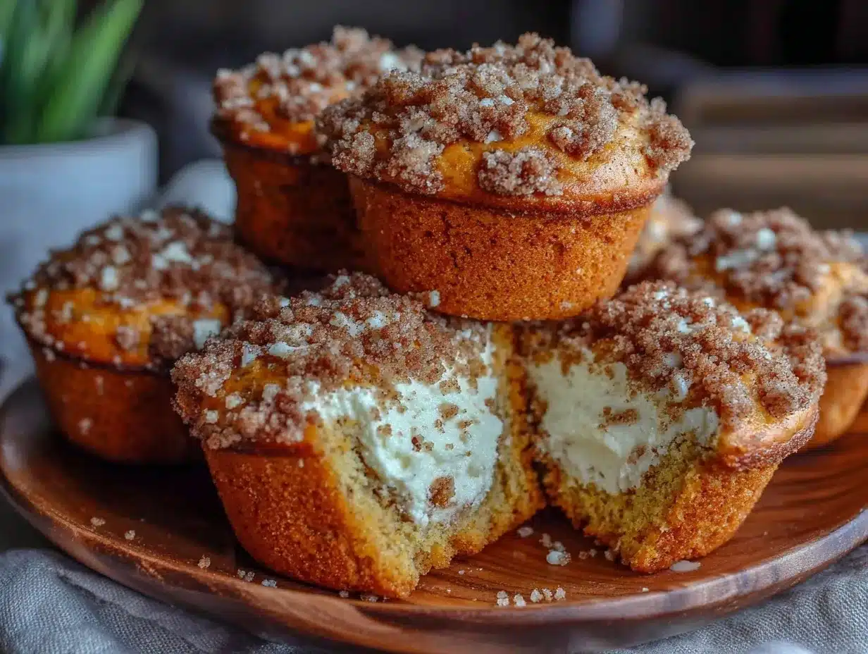 pumpkin cream cheese muffins preparation steps