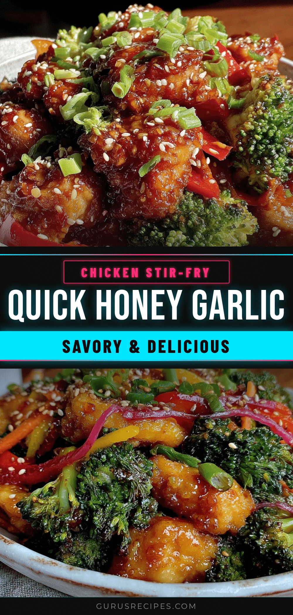 quick honey garlic chicken stir-fry recipe