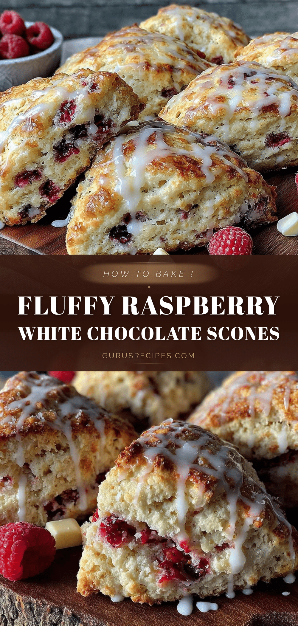 raspberry white chocolate scones recipe