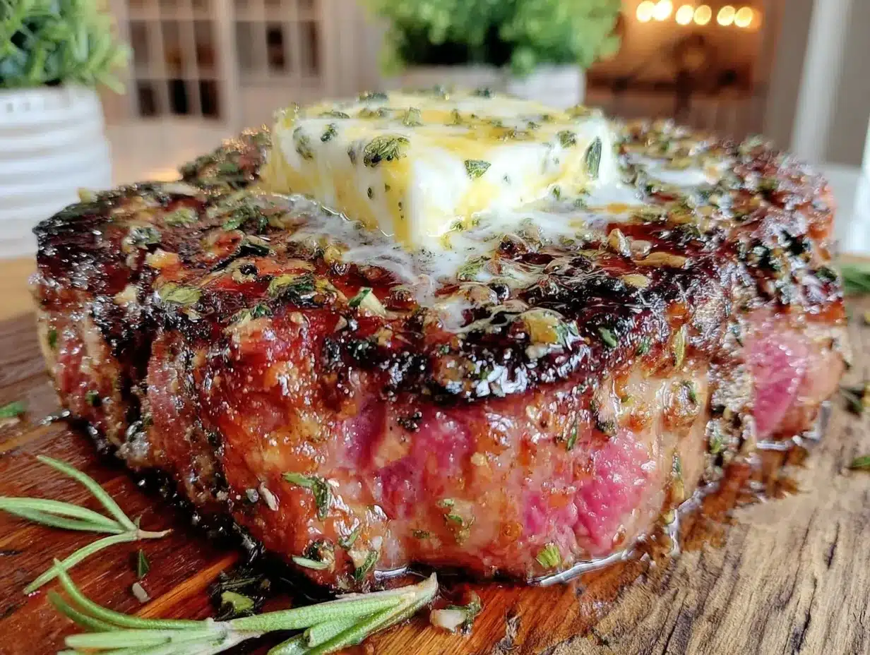 reverse-sear tomahawk steak preparation steps