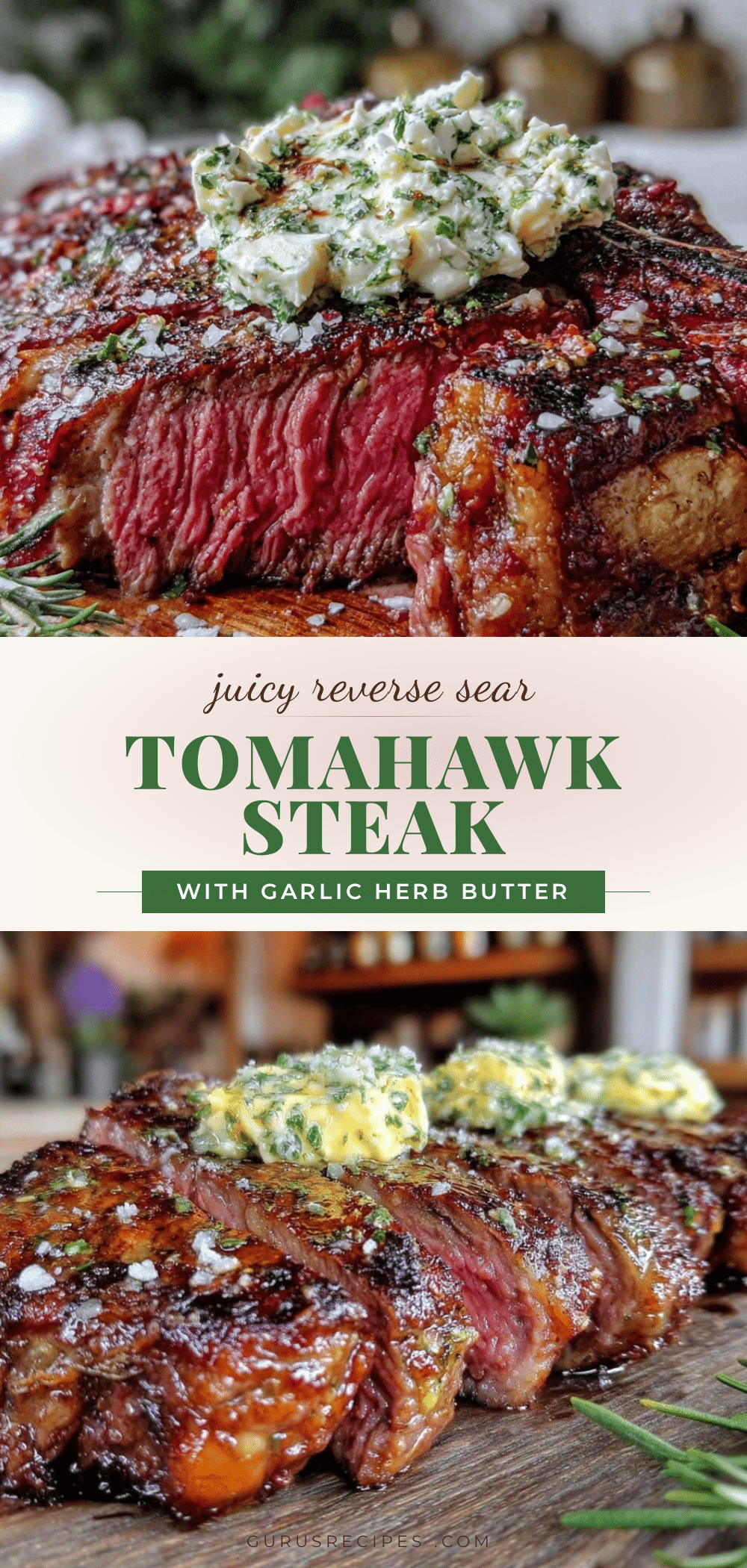 reverse sear tomahawk steak recipe