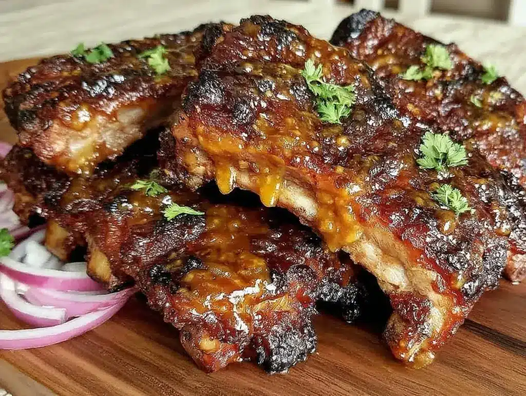 slow-smoked BBQ ribs - featured image