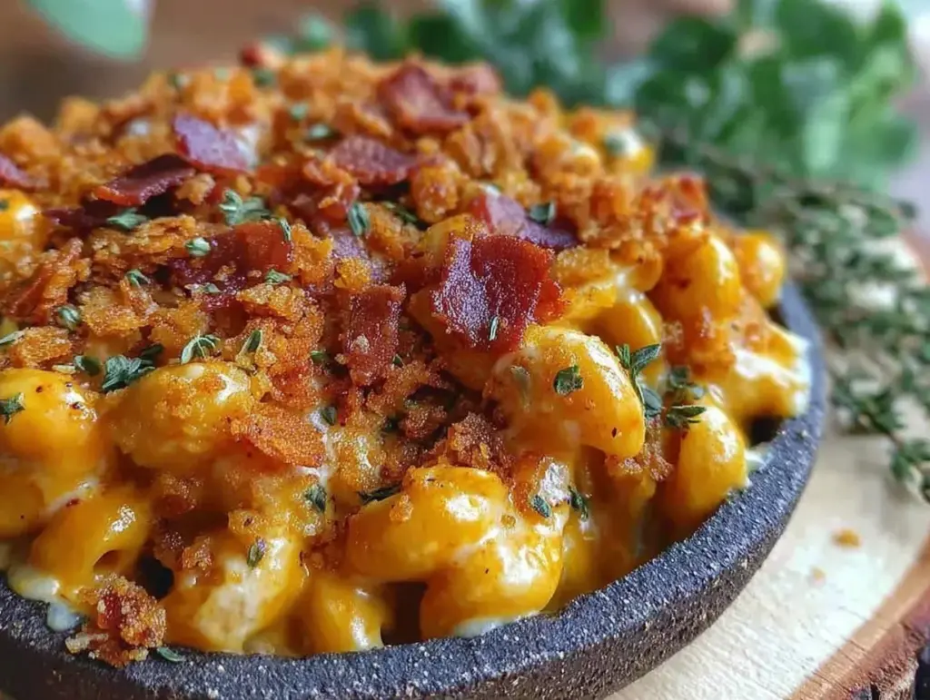 smoked mac and cheese - featured image