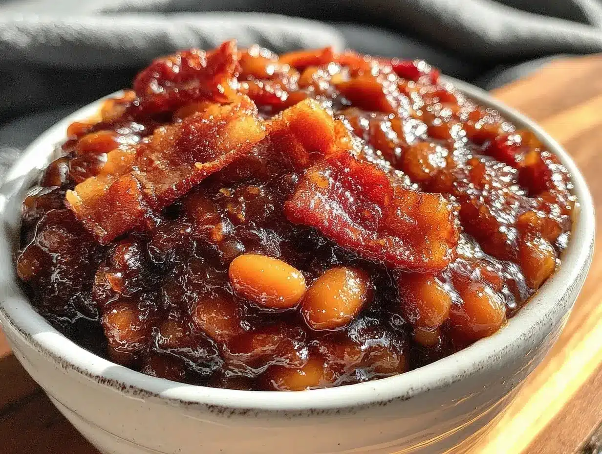 smoky baked beans preparation steps