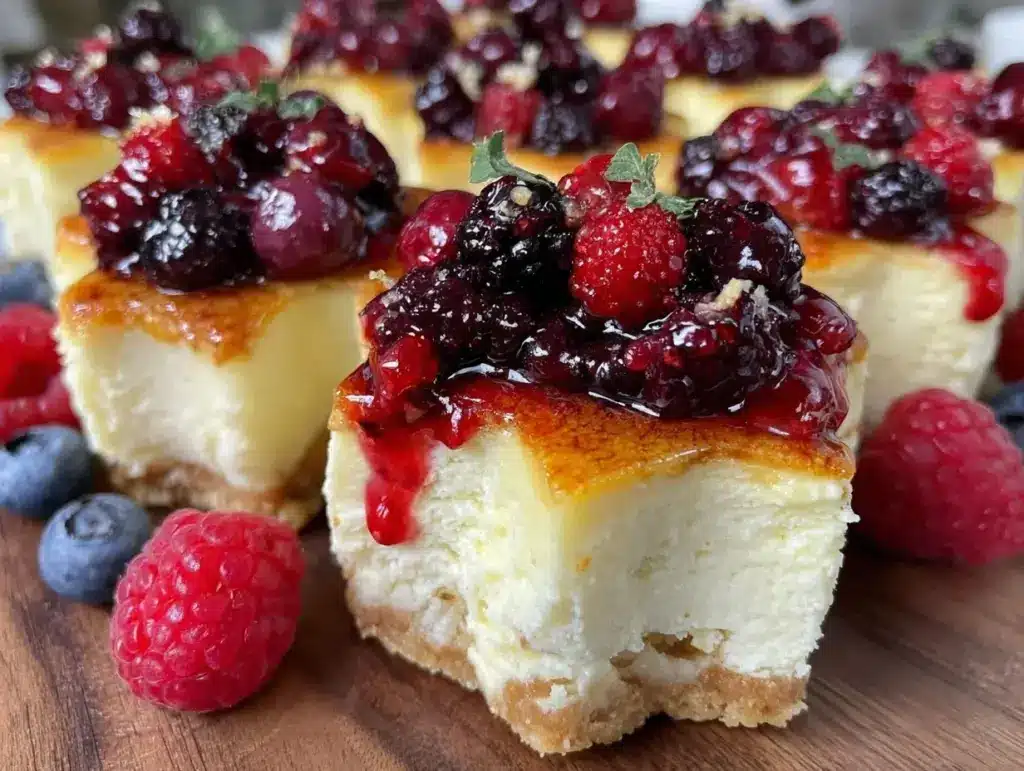 star-shaped mini cheesecakes - featured image