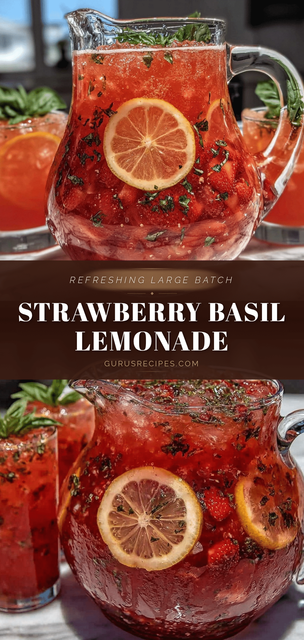 strawberry basil lemonade recipe