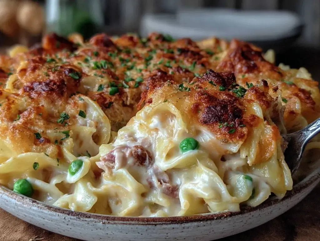 tuna noodle casserole - featured image