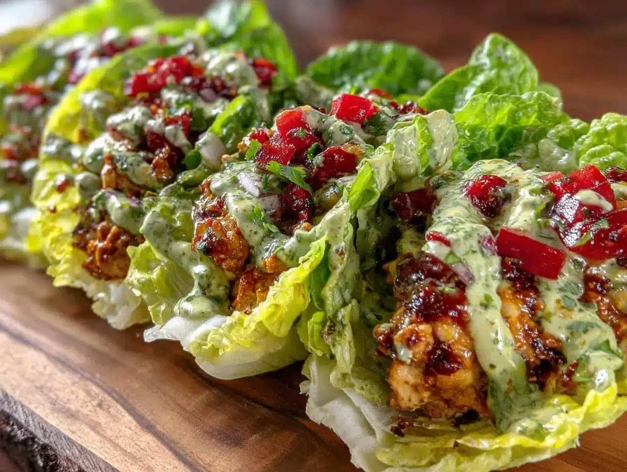 turkey taco lettuce wraps preparation steps