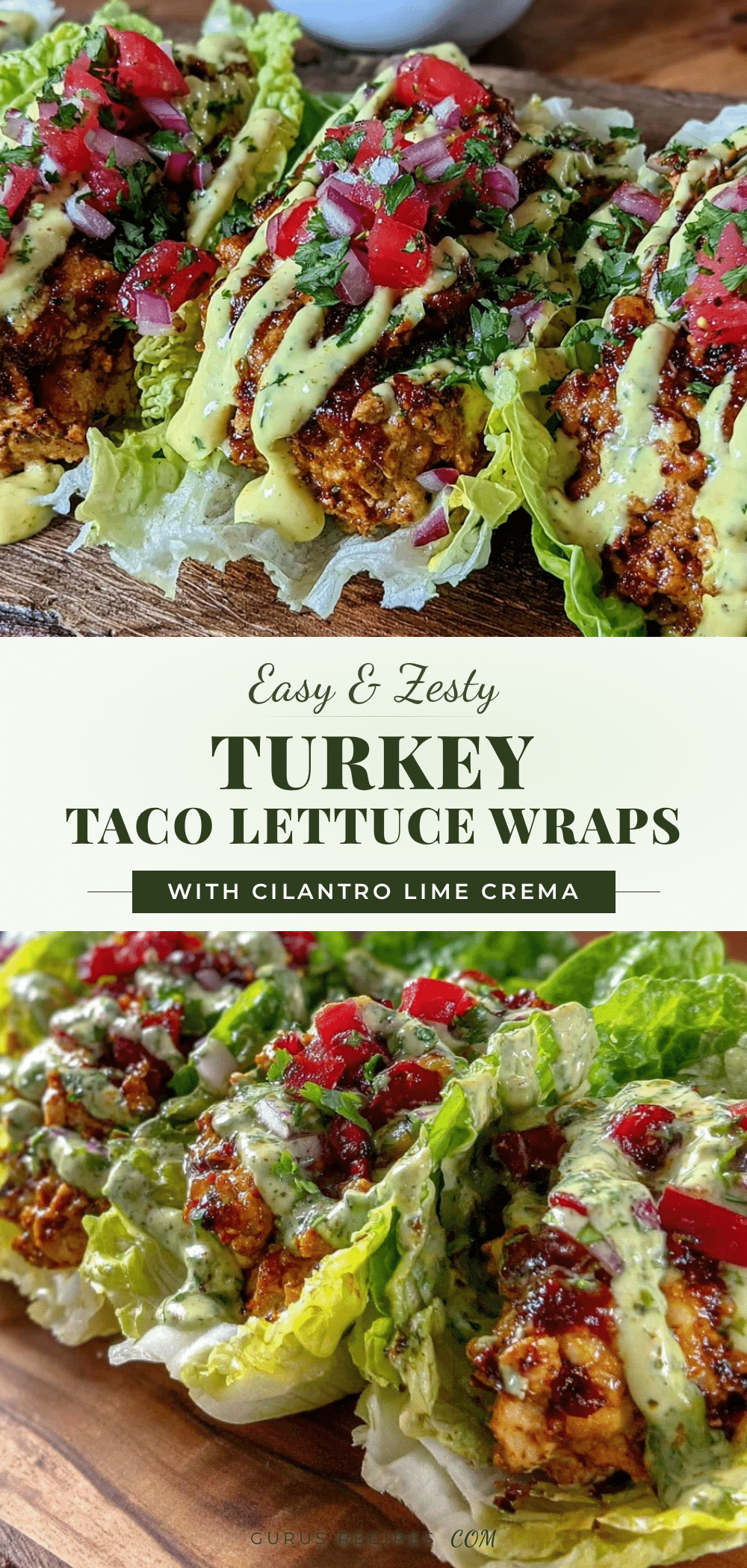 turkey taco lettuce wraps recipe
