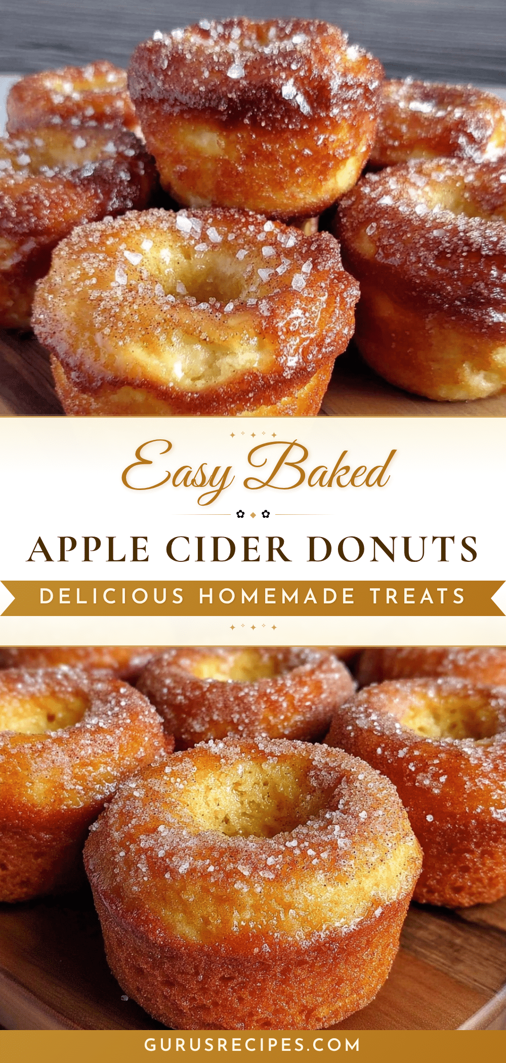 baked apple cider donuts recipe