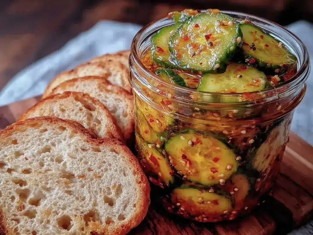 bread and butter refrigerator pickles - featured image