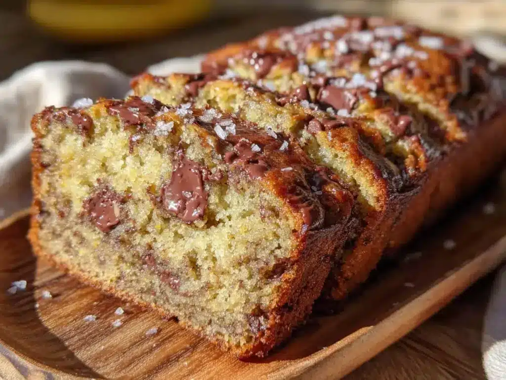 brown butter banana bread - featured image