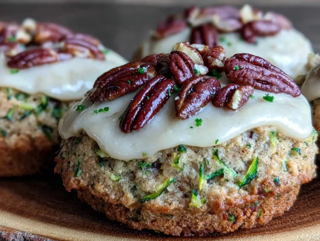 brown butter zucchini cookies - featured image