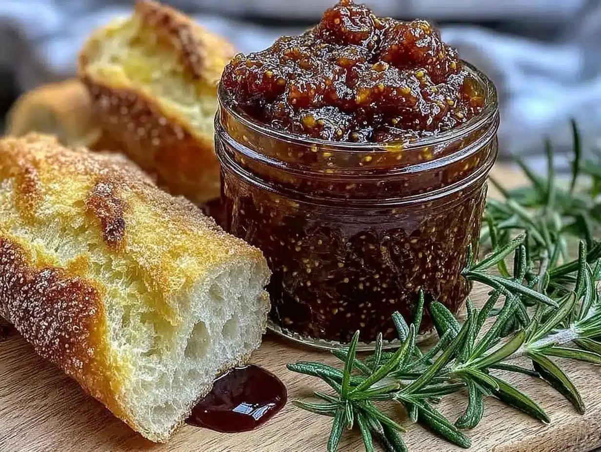 brown sugar fig jam preparation steps