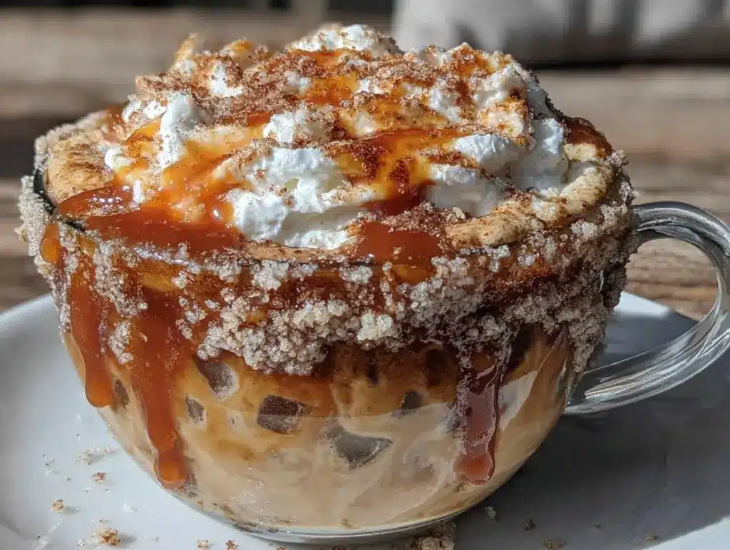brown sugar oat milk cinnamon dolce latte - featured image