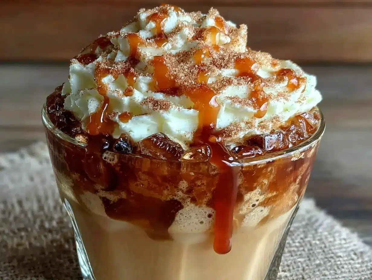 brown sugar oat milk cinnamon dolce latte preparation steps