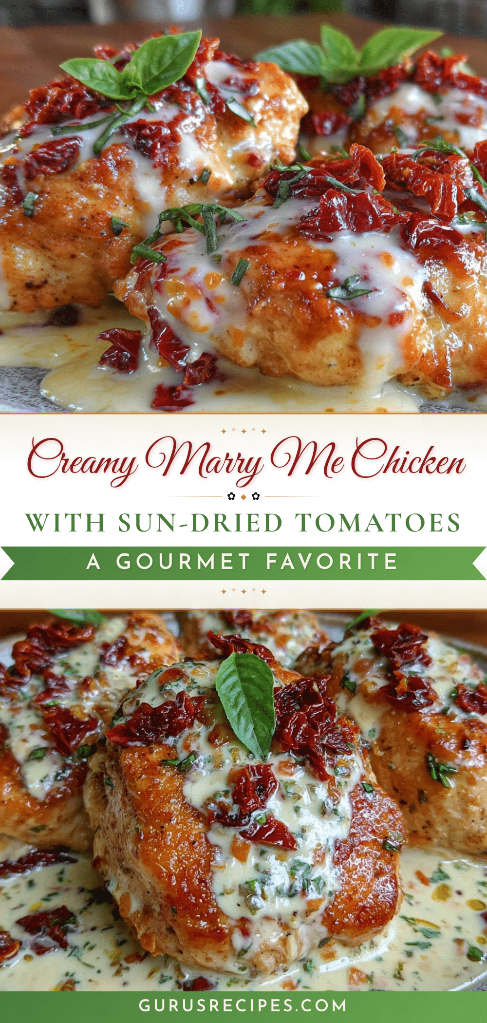 creamy marry me chicken recipe