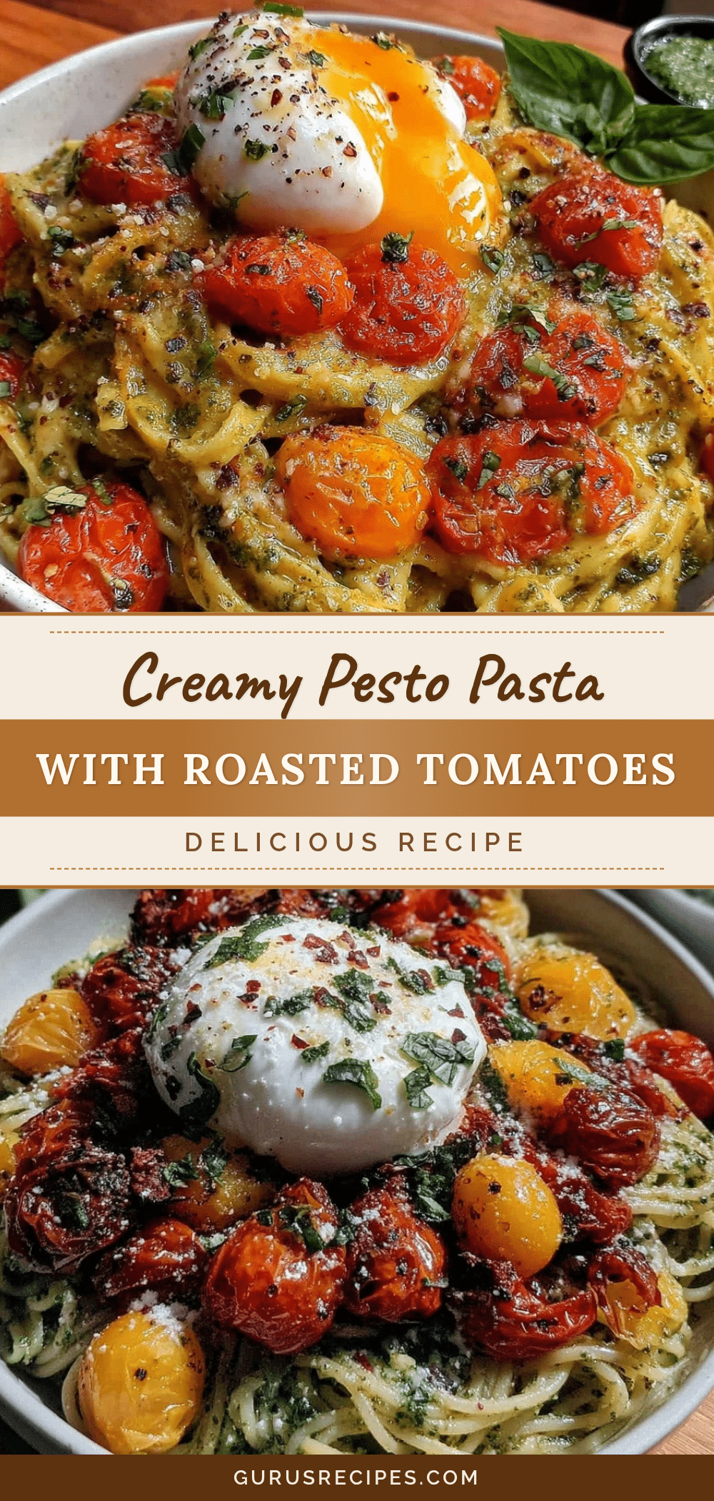 creamy pesto pasta recipe