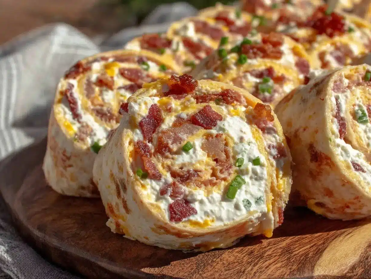 creamy ranch game day pinwheel roll-ups preparation steps