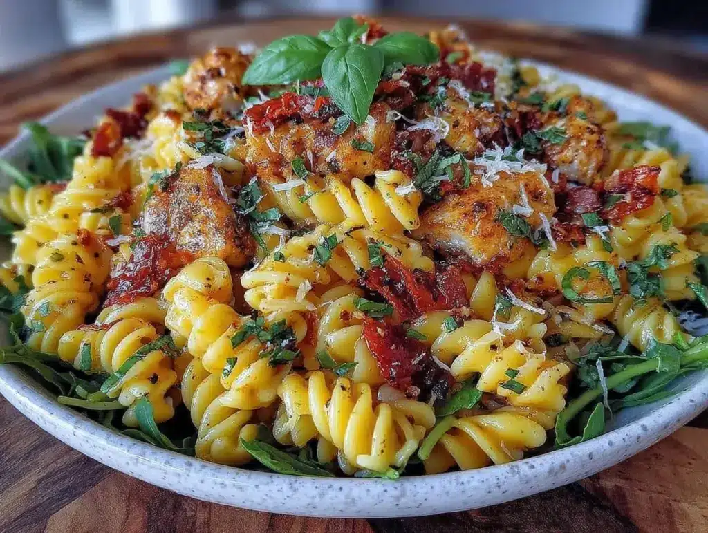 Creamy Sun-Dried Tomato BLT Pasta Salad - featured image