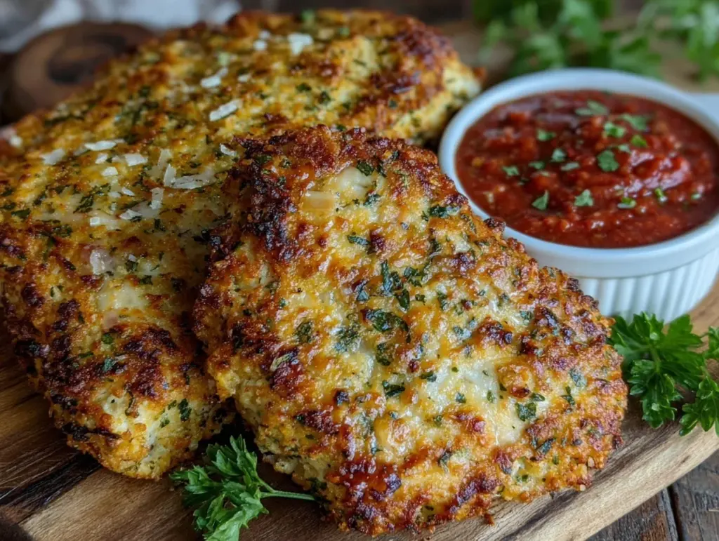 crispy baked parmesan panko chicken breast - featured image