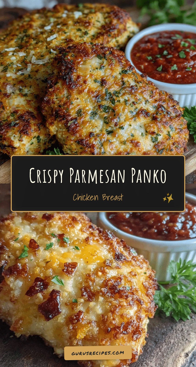 crispy baked parmesan panko chicken breast recipe