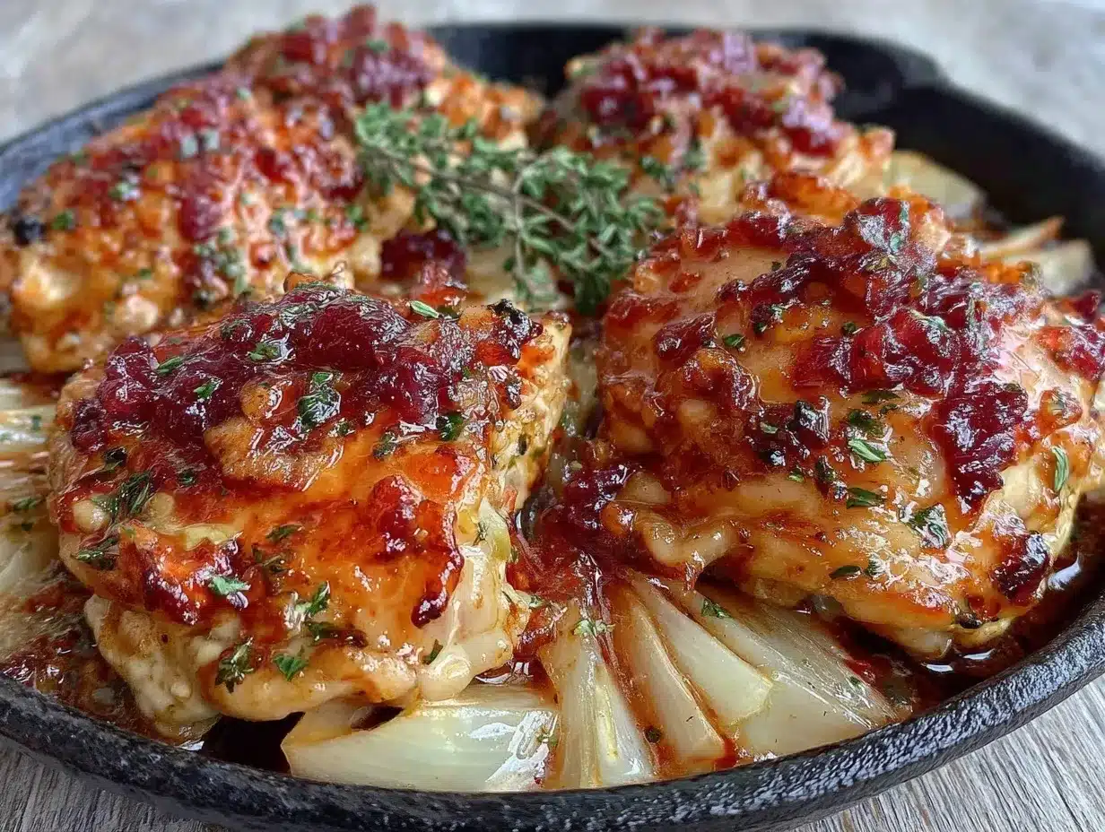 crispy roasted chicken thighs preparation steps