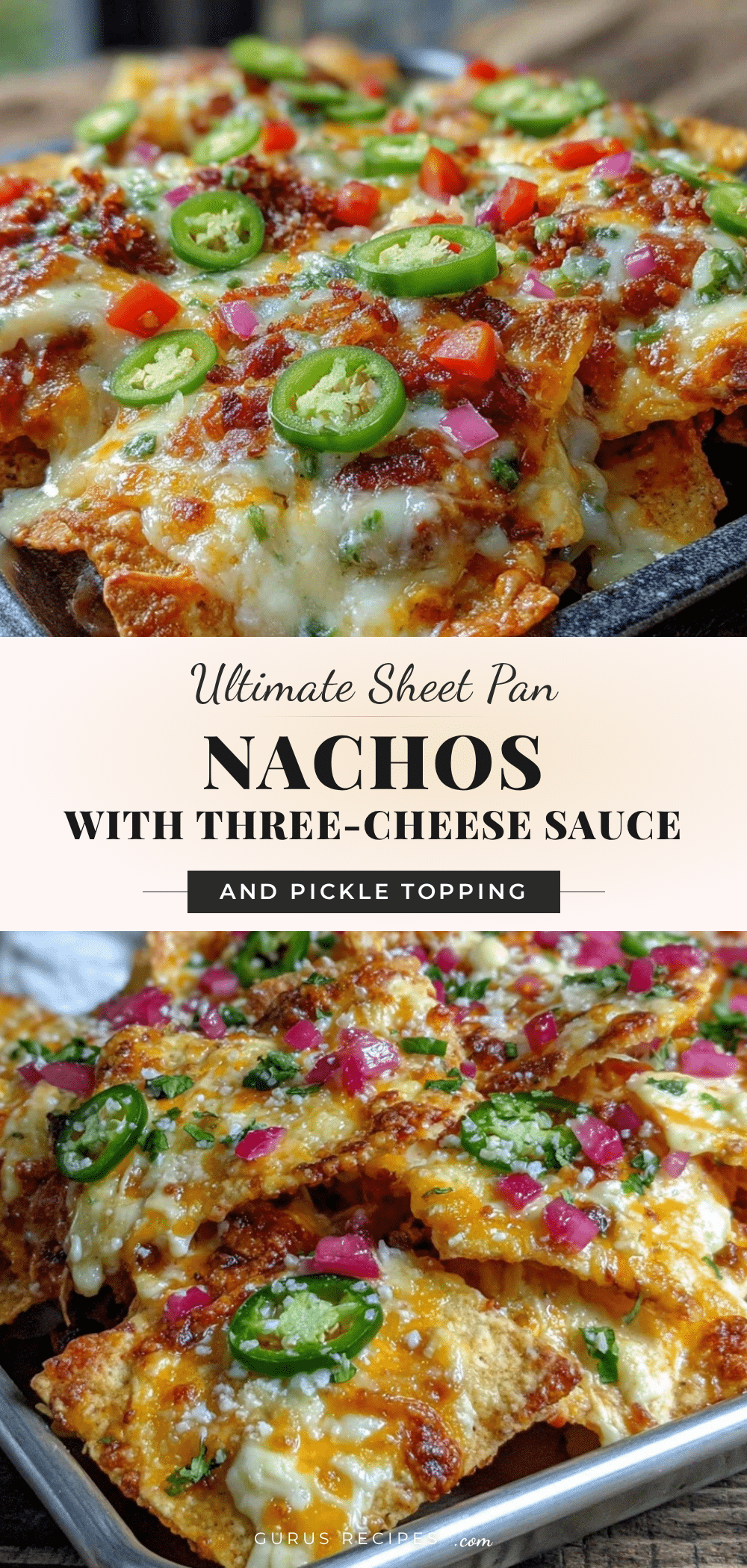crispy sheet pan nachos recipe