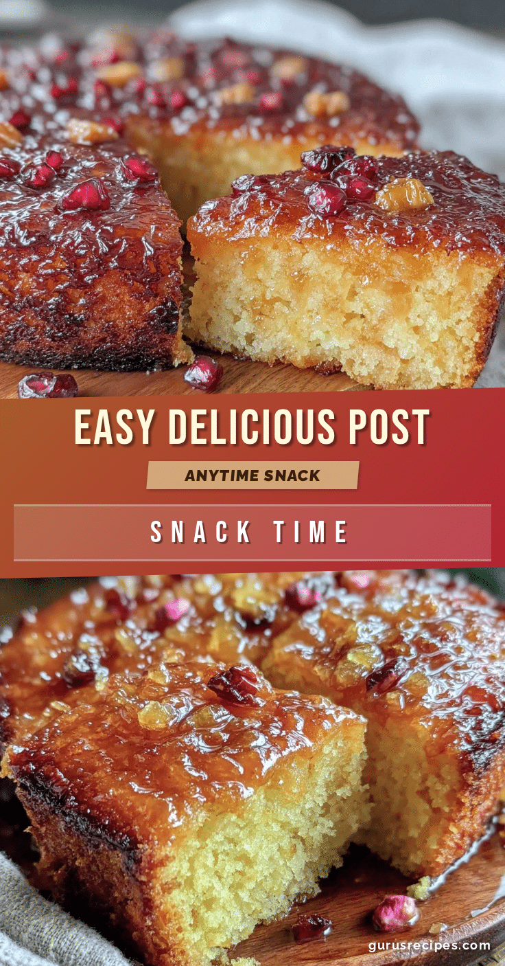 easy delicious snack cake recipe