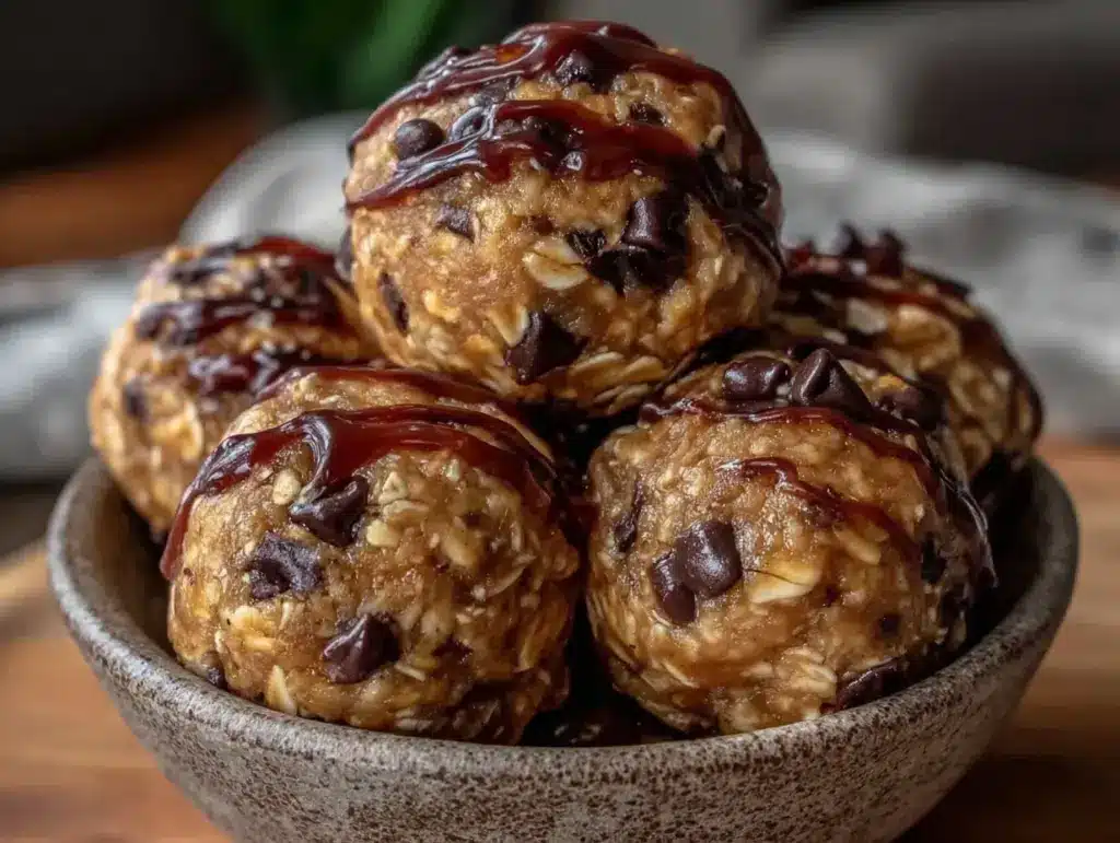 easy no-bake peanut butter energy balls - featured image