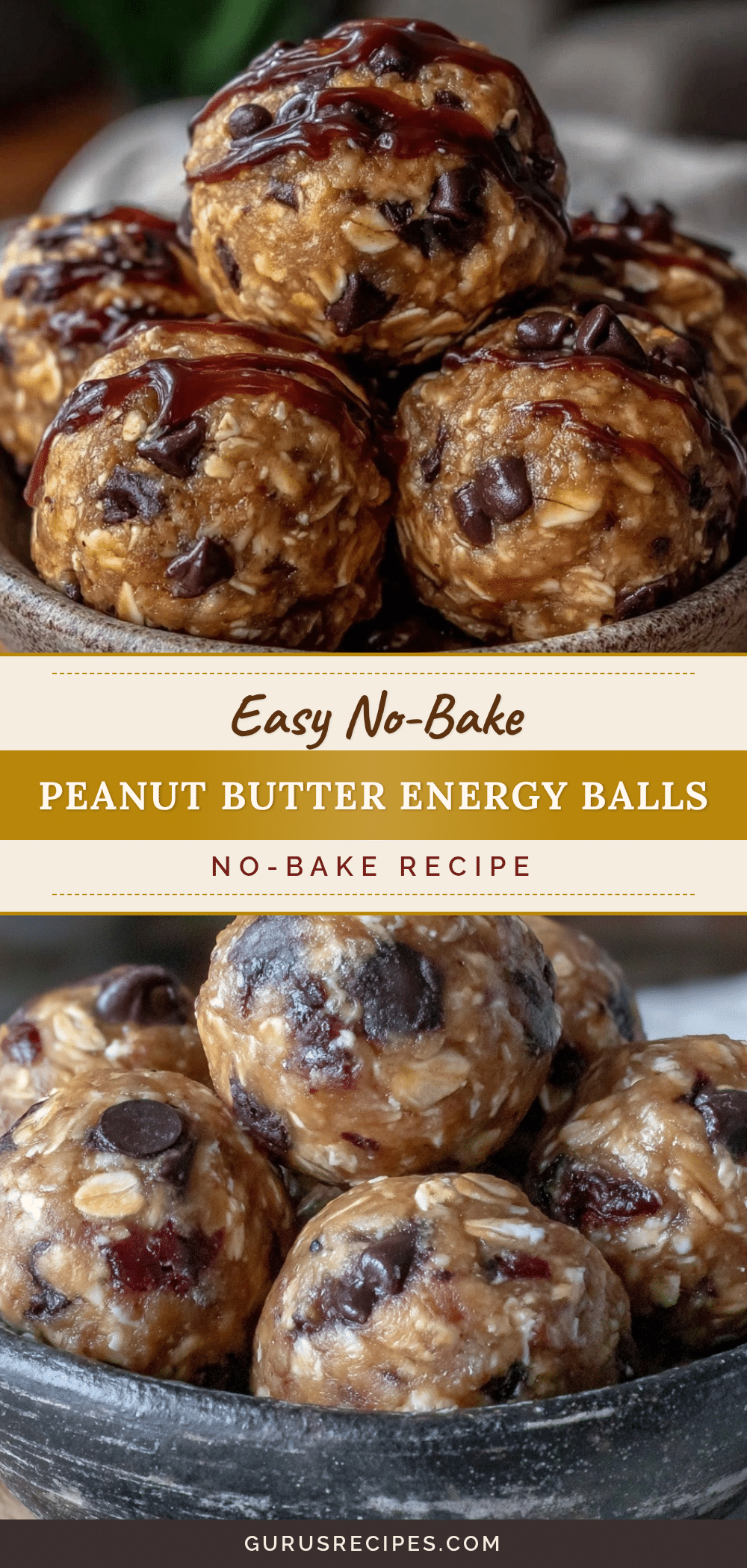 easy no-bake peanut butter energy balls recipe