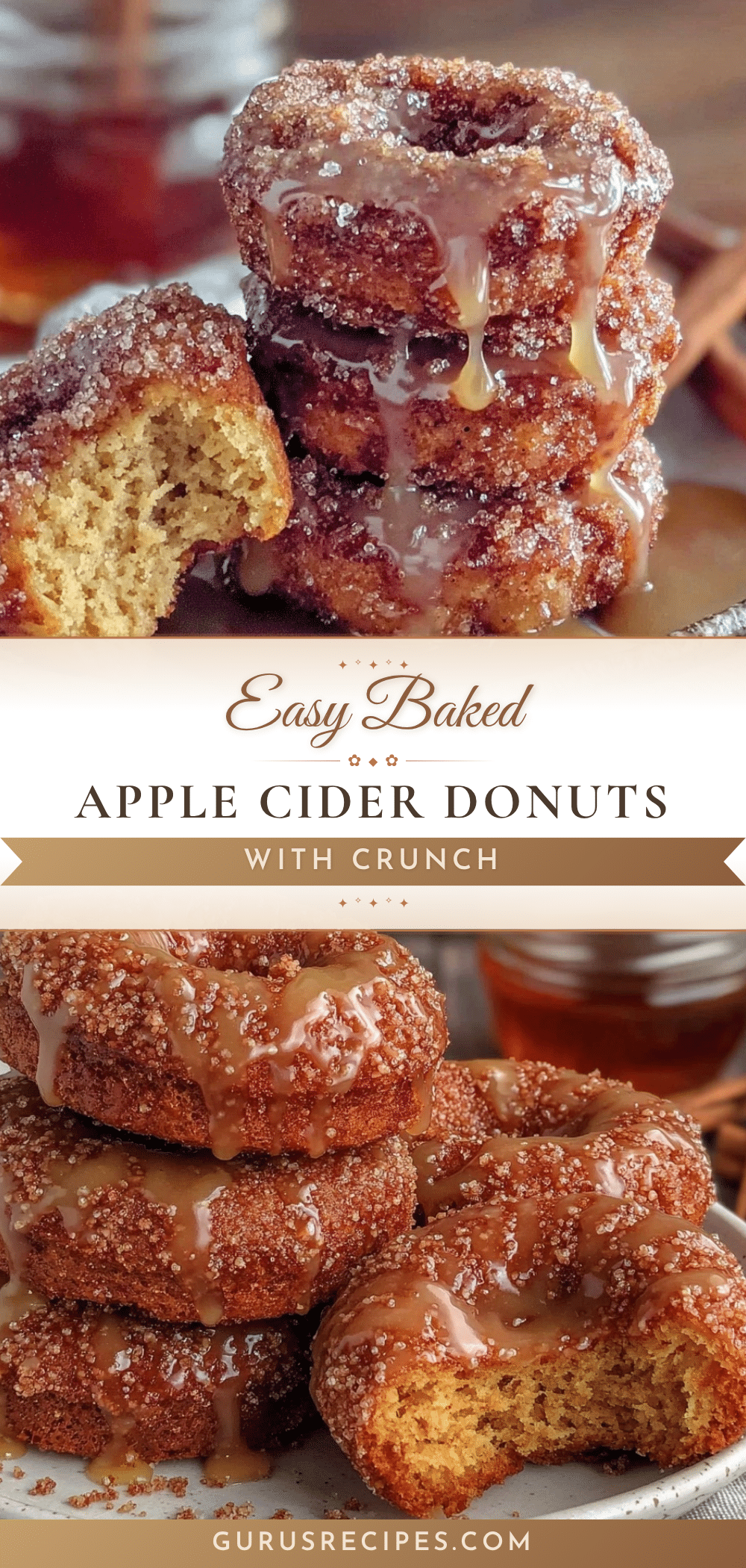 easy one-bowl apple cider donuts recipe