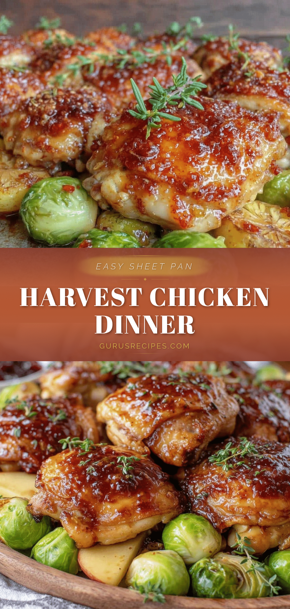 easy sheet pan harvest chicken recipe