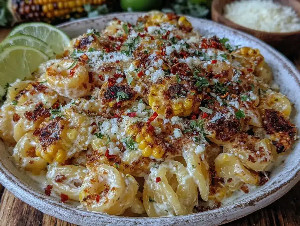 elote-style pasta salad - featured image