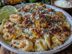 elote-style pasta salad - featured image