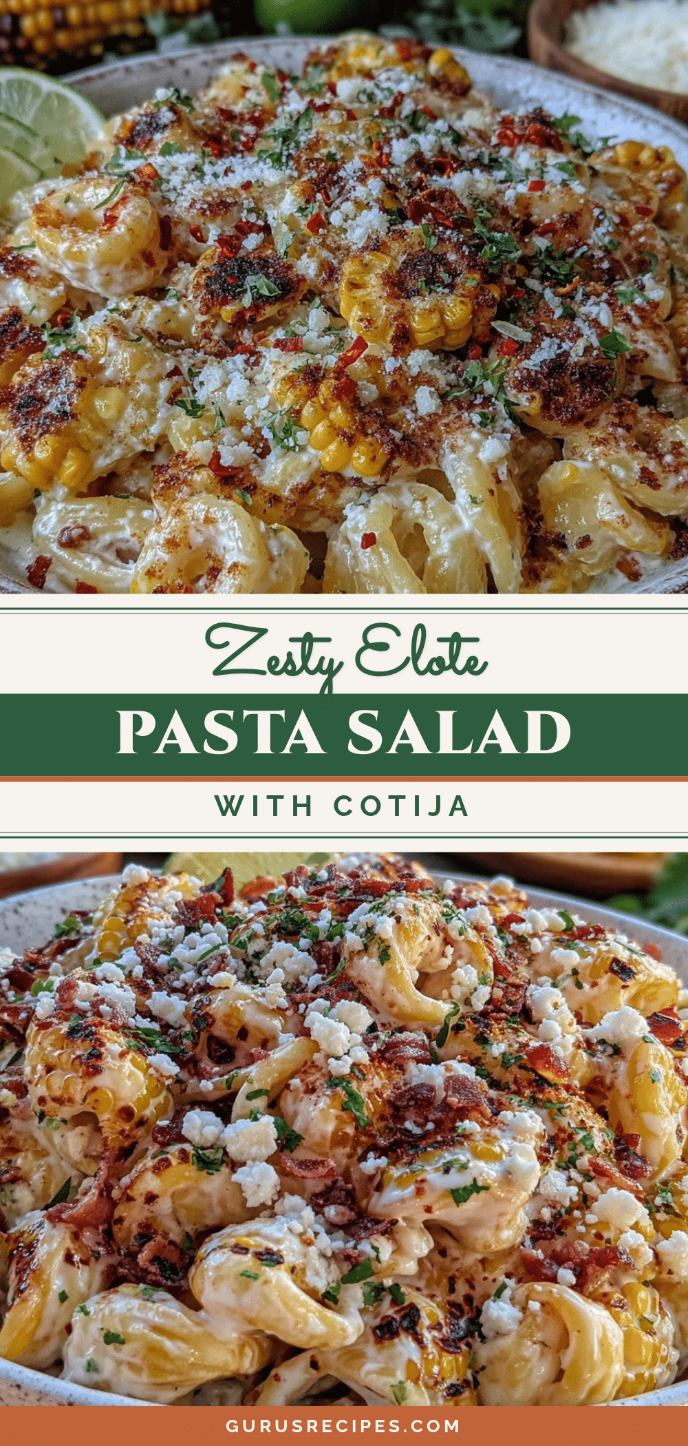 elote-style pasta salad recipe