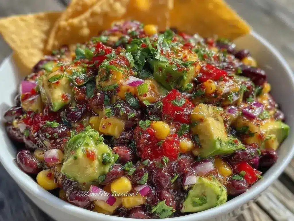 fresh cowboy caviar recipe - featured image