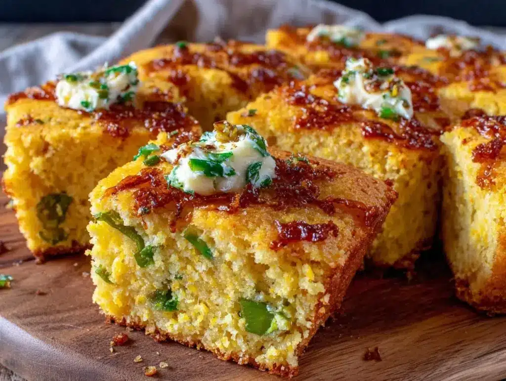 Hatch green chile cornbread - featured image