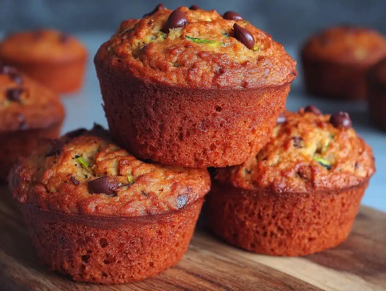 hidden veggie chocolate chip muffins preparation steps