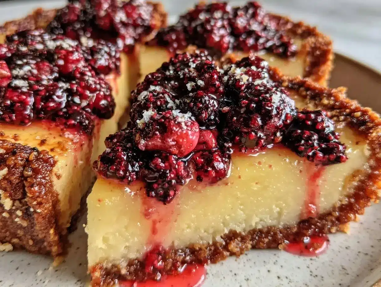 huckleberry lemon tart preparation steps