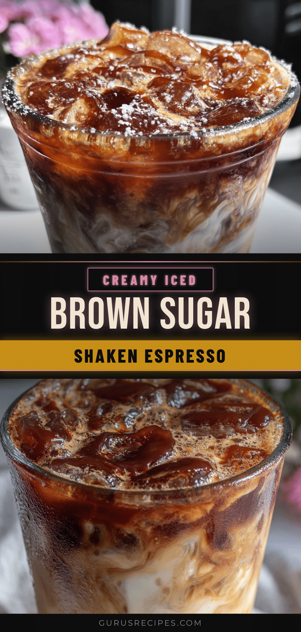 iced brown sugar oat milk shaken espresso recipe
